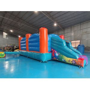 Indoor Playground Inflatable Bouncer Combo With Slide Gaint Inflatable Amusement