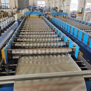 Metal Tile Roof Sheet Roll Forming Machine PBR Panel