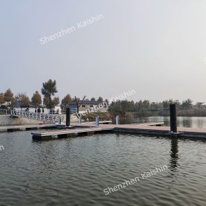 Aluminum Alloy Marine Floating Dock Yacht Marina Berth Pontoons