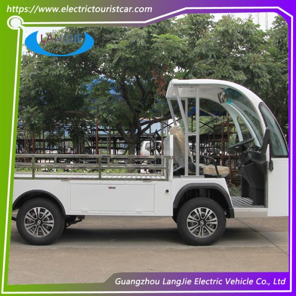 2 Seats Electric Transportation AC Motor Small Electric Utility Vehicles For Park Airport