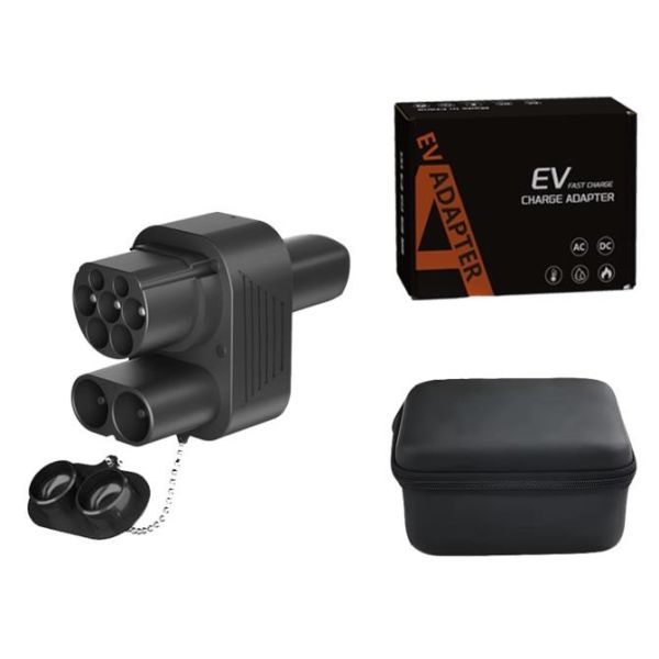 Buy DC And AC Tesla CCS Adapter CCS2 To NACS Electric Vehicle Charging Adapter at wholesale prices