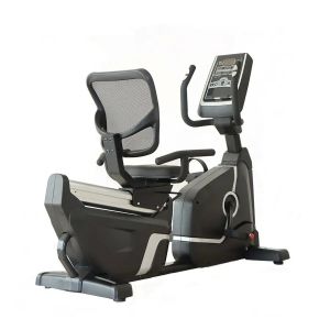 Horizontal Magnetic Cardio Machine Stationary Recumbent Exercise Bike