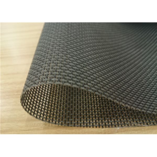 Eco - Friendly PVC Mesh Fabric For Outdoor Furniture Sunshade SGS