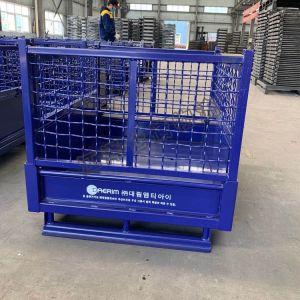 Customized Stillage Pallet Cage 1200mm Height 50kg Capacity 800mm Depth