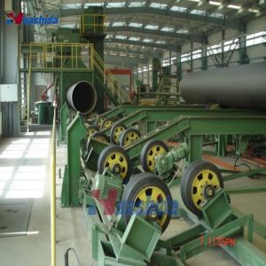 Steel Pipe Shot Blasting Line for Rust Removal