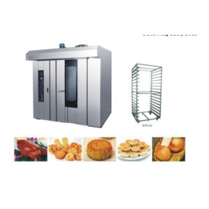 300 degree 1820*2600mm 32 Trays Hot Air Rotary Oven