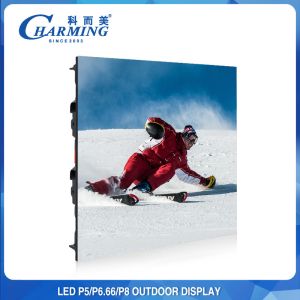 Multiscene P5 P8 Outdoor LED Video Wall Display 1920HZ-3840HZ