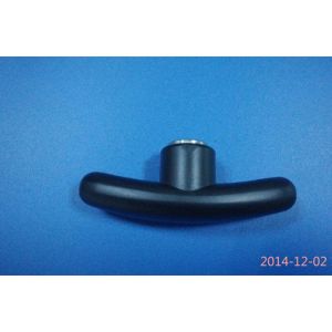 furniture hardware parts 80mm plastic PP M8 M10 T star knob or wing knob handle