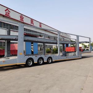 3 Axles Hydraulic Lifting Semi Trailer for Heavy Duty Tractor Towing Requirement