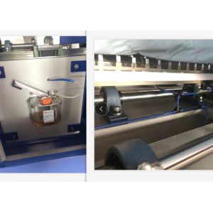 Automatic Refueling 128 Inch 1200RPM Multineedle Quilting Machine