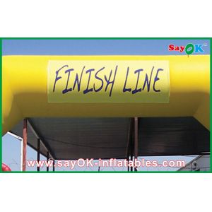 PVC Durable Material Inflatable Arch / Inflatable Finish Line
