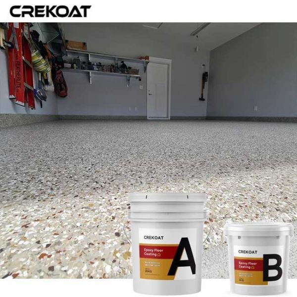 Buy Bulk Resilient Finish Epoxy Flake Floor Coating Customizable Thickness at wholesale prices
