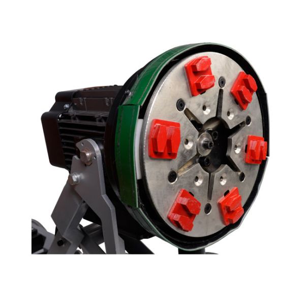 Portable Electric Concrete Grinder , Concrete Edge Grinder Polisher Machine