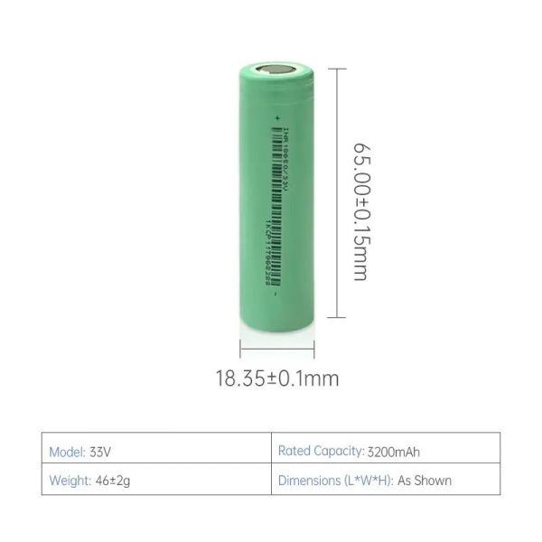 LiFePO4 Lithium Battery Wholesale Li-ion 18650 Battery Cells Rechargeable 3.7V 2000mah 2600mah High Capacity 3000mah