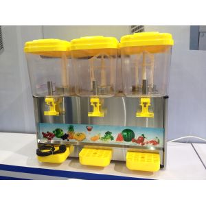 CE plastic and stainless steel electric cold drink juice dispenser