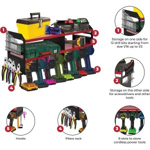 Effortlessly Store Power Tools with Electric Wire Organizer Tray Welding Process