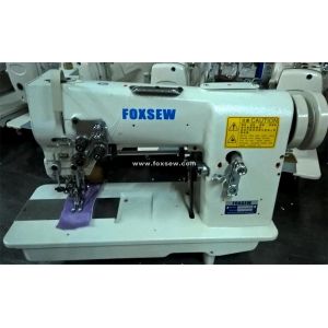 Double Needle Hemstitch Picoting Sewing Machine with Puller and Cutter FX1725