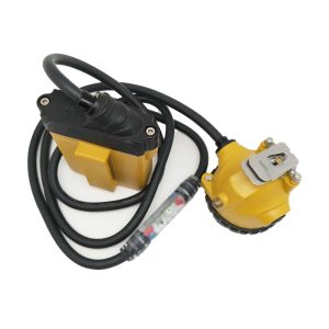 Super Bright 25000Lux Mining Light Rechargeable Li-ion Battery Waterproof