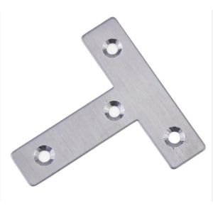Aluminum Stamping Bending Angle Metal Joist Brackets Deburring Customized