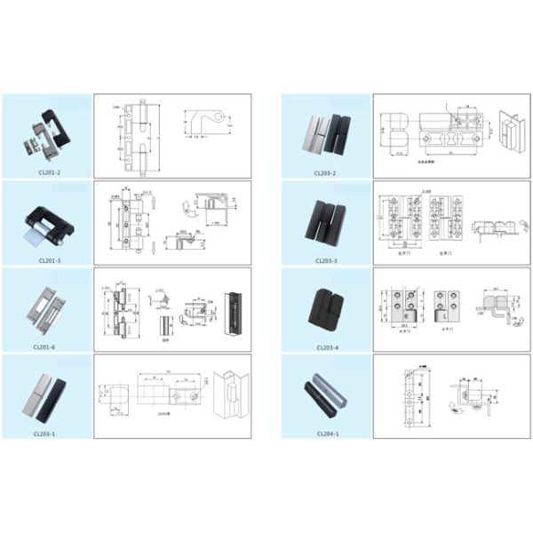 Door Handle European Truck Heavy Duty Outside Door Handle Lock
