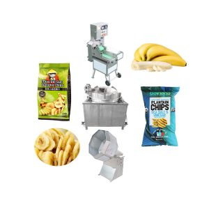 Philippine Banana Chips Slicing Machine Cutting Plantain Chips Making Machine