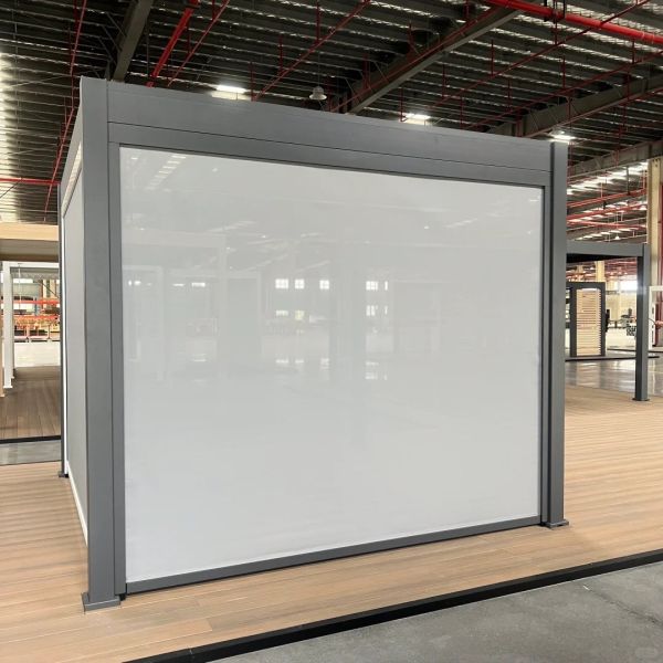 3x4m 4x4m Aluminum Pergola Villa Garden Leisure Shade Outdoor Pavilion