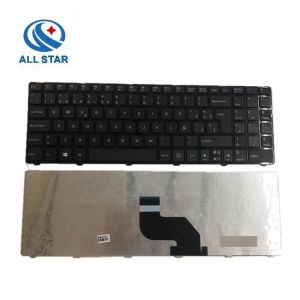 MSI CX640 PC Laptop Accessories , Laptop Keyboard Spanish Black With Frame