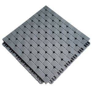 Interlocking PP Sports Tiles for Basketball Courts 250x250mm