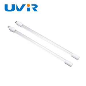 4PIN UVC Germicidal Lamp Quartz Tube 15mm for Sterilization