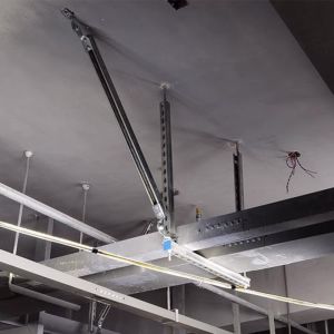 Duct Seismic Bracing Anodized Aluminum Alloy Building Seismic Bracket