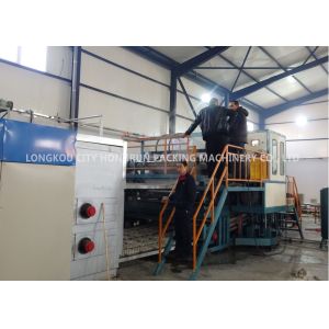 Blue Color Paper Egg Tray Machine With Multilayer Dryer Dimension 30*6*4M