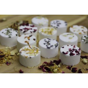 Organic Dried Flower Aromatherapy Shower Steamers Moisturizing Skin