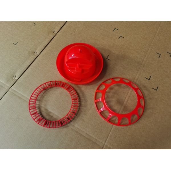 Buy Red Drinking Bowl Cone Shape Poultry Drinker 1L - 14L Various Poultry Types Durable at wholesale prices