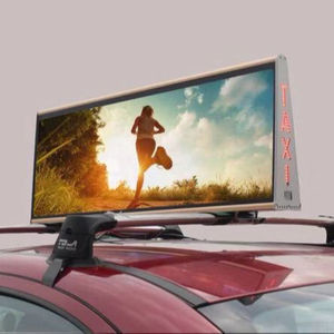 China High Resolution P6 Car LED Sign Display RGB 3 In 1 Pixel Configuration on sale
