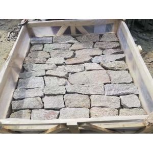 Natural Wall Cladding Stacked Thin Granite Veneer Non Antacid