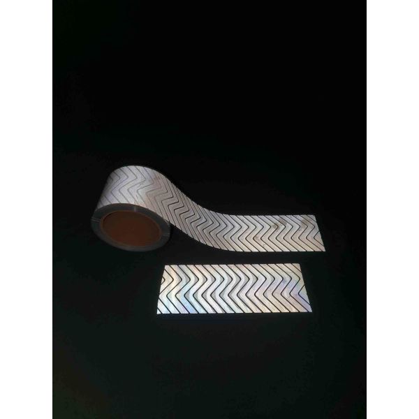 Buy Durable Segmented Silver Reflective Heat Transfer Film at wholesale prices