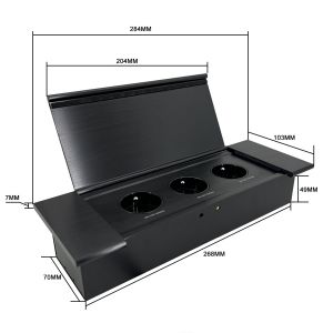 Embedded Design Power Outlet Socket Electrical Equipment Furniture Outlet