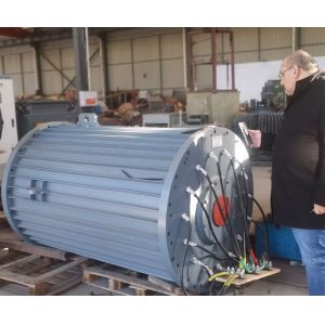 20RPM 100RPM Low Rpm 100KW 200KW Permanent Magnet Alternator Water Energy