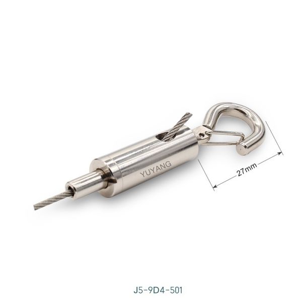 Snap Hook Suspension Cable Gripper With Hanging Pictures System J5-501 Customised