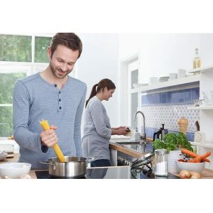 Metal Alloy 6000W Three Burner Induction Cooktop