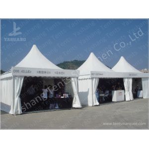 Custom Exhibition High Peak Frame Tent Pagoda Replacement Canopy Pavilion