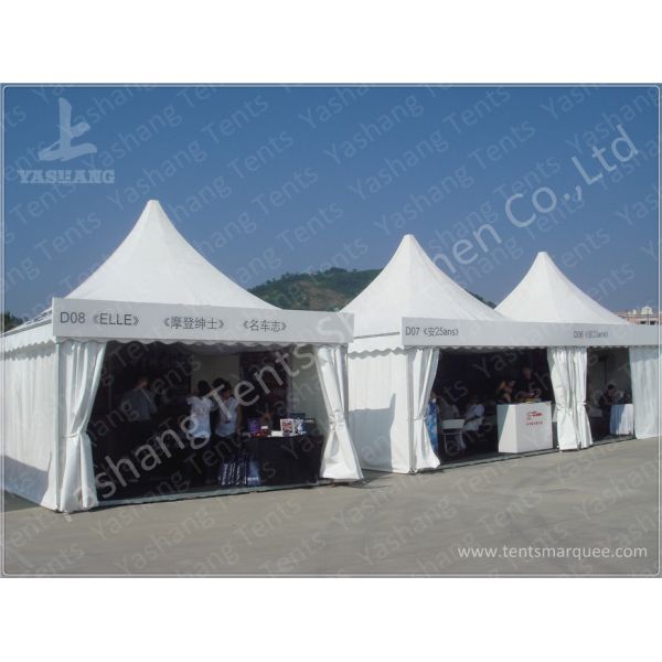 Buy Custom Exhibition High Peak Frame Tent Pagoda Replacement Canopy Pavilion at wholesale prices