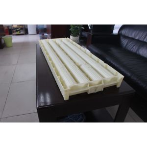 Light Gray PP Plastic Rock Core Boxes For The Mining Exploration Industry
