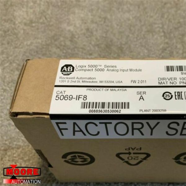 5069-IF8 5069IF8 Allen Bradley AB CompactLogix 5069-IF8 exhibits 8 Differential Inputs