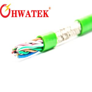Braided Flexible Cable TPE Insulation For Connecting Servo Controller And Motor