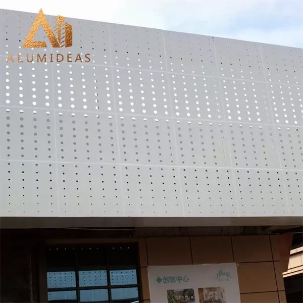 Buy Aluminum Decoration Perforated Metal Panel Design at wholesale prices