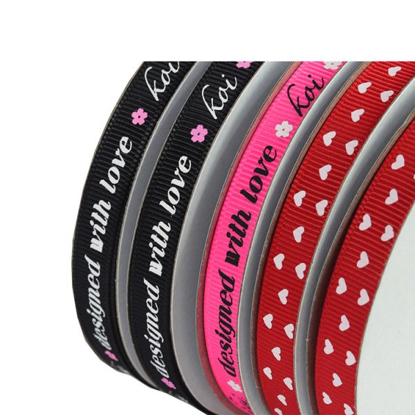 Buy 20mm Custom Ribbon Grosgrain Cartoon Roll at wholesale prices