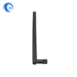 Swivel RP SMA Connector Dual Band Omnidirectional WiFi Antenna 5dBi