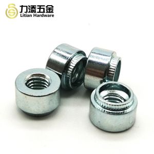 Round Metal Self Locking Nut Self Clinching PEM M12 Zinc Plated SGS Approved