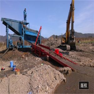 20tph small rotary sand screening machine gold washing/mining plant